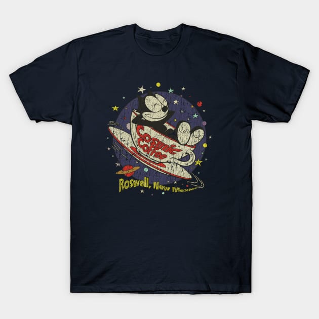 Felix The Cat Cosmic Coffee T-Shirt by JCD666